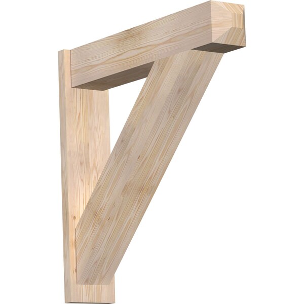 Ekena Millwork Traditional Craftsman Smooth Outlooker, Douglas Fir, 7 1/2"W x 36"D x 36"H OUT08X36X36TRA04SDF - main
